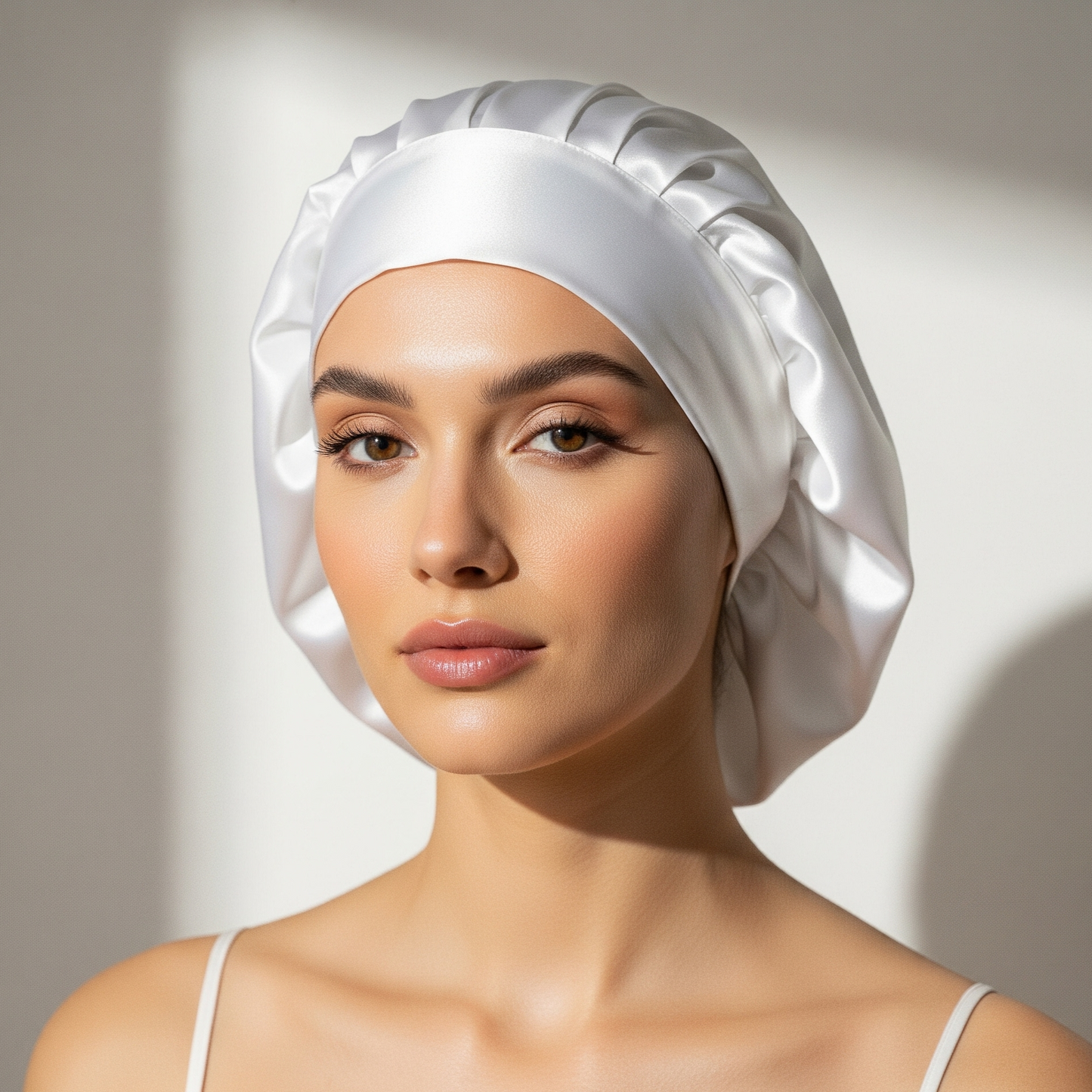 satin schlafhaube locken