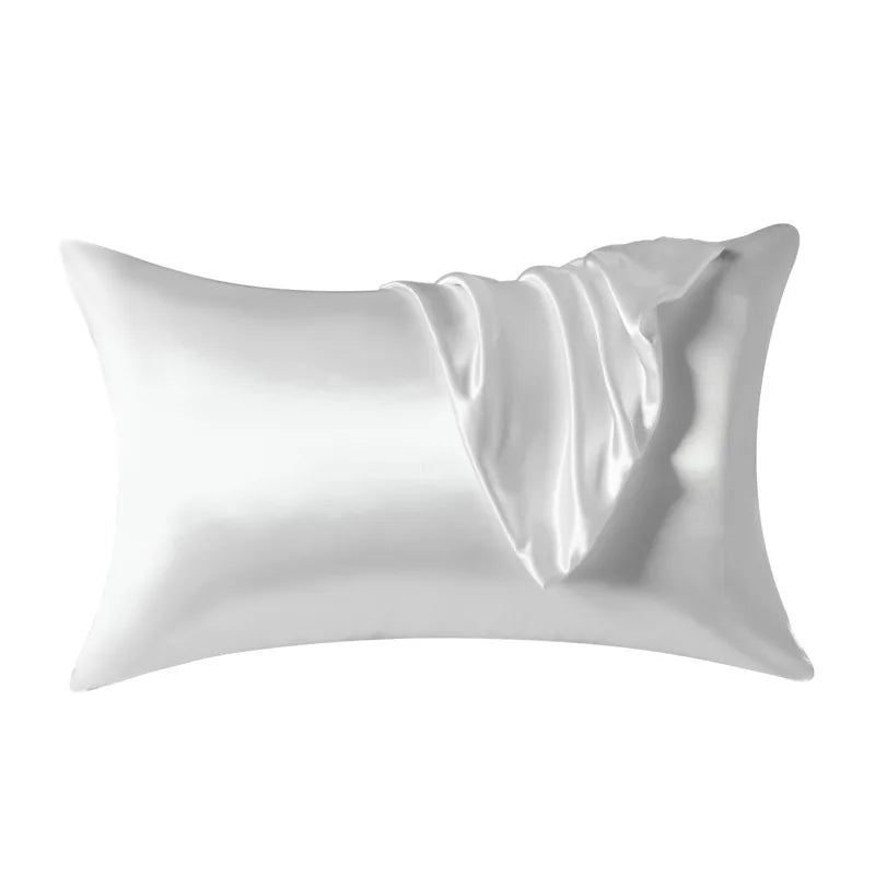 satin kissenbezug 40x80 cm