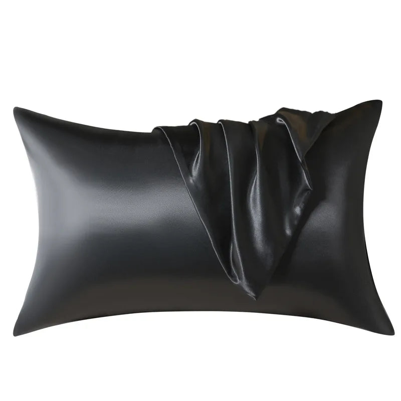 satin kissenbezug 40x80 cm