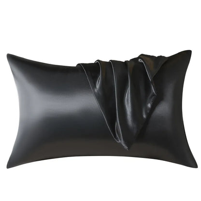 satin kissenbezug 40x80 cm